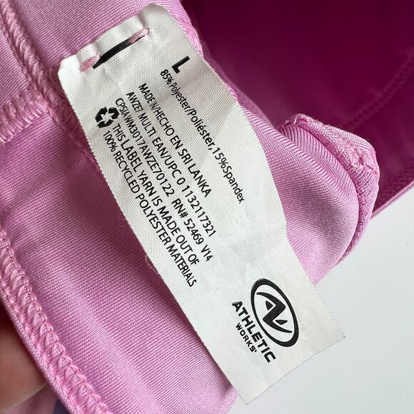 Nike Athletic Shorts & Striped Sports Bra - Picture 14 of 14